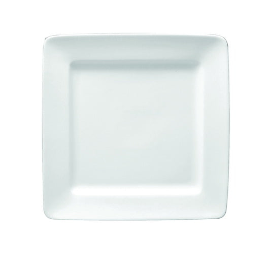 Oneida 10.25 Inch Buffalo Bright White Square Plate 1 - 12 Each - 1 Per Case