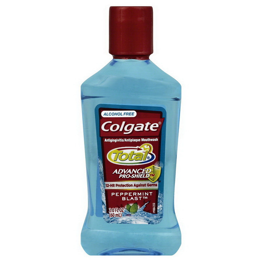 Colgate-palmolive Colgate Total Advanced Pro-shield Peppermintblast Mouthwash 24 - 60 Ml - 24 Per Case