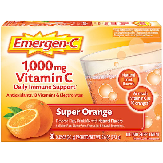 Haleon Emergen-c Vitamin C Super Orange 4 - 12 Per Case