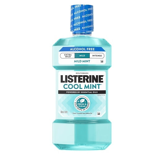 Kenvue Listerine Cool Mint Zero Alcohol Mouthwash 6 - 500 Ml - 6 Per Case