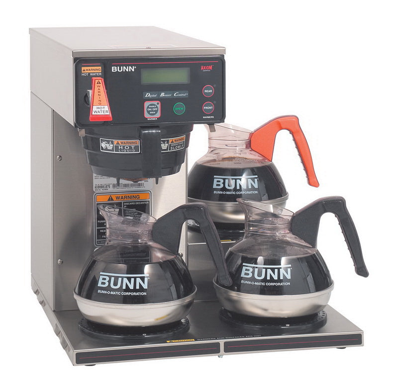 Bunn-o-matic/equipment Bunn Axiom Divided 3 Coffee Maker 1 - 1 Each - 1 Per Case