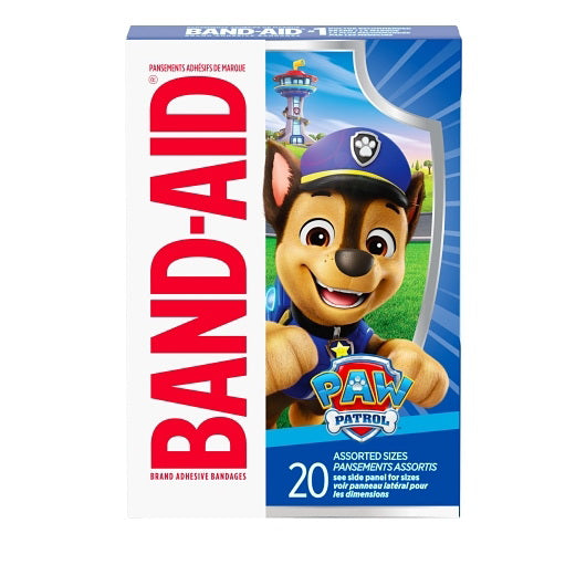 Kenvue Babab Nickelodeon Paw Patrol Bandages Box 4- 6 - 20 Cnt - 20 Count - 24 Per Case