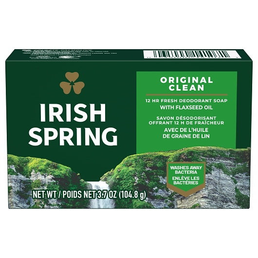 Colgate-palmolive Irish Spring Irish Spring Original Bar Soap Regular 8 - 3 - 3.7 Ounce