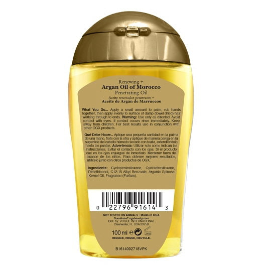 Kenvue Ogx Argan Oil Morocco Penetrating Oil 6 - 100 Ml - 6 Per Case