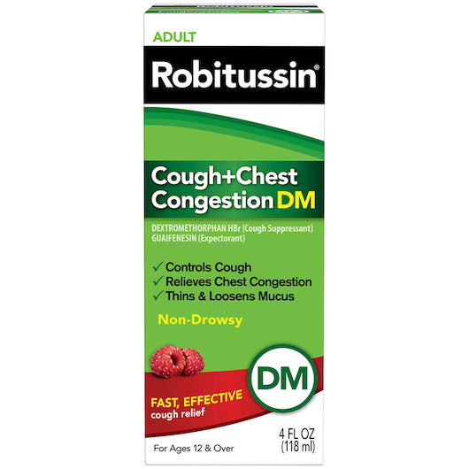 Haleon Robitussin Cough & Chest Congestion Dm 8 - 3 - 4 Ounce