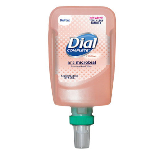Dial Corporation Fit Refill Dial Complete Original Antimicrobial Foaming Hand Wash Bac -manual Universal 3/1.2 L - 1200 Fluid Ounce - 3 Per Case