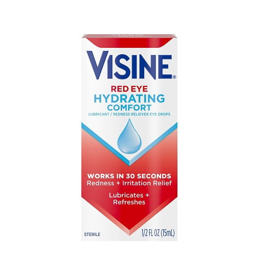Kenvue Visine Red Eye Comfort Hydrating 1 - 0.5 Fluid Ounce - 36 Per Case