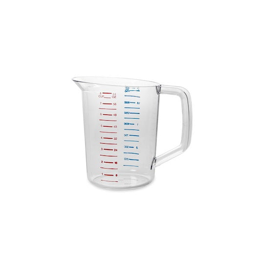 Rubbermaid Commercial Products Measuring Cupclear 2 Quart 6 - 1 Each