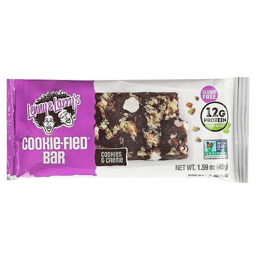 Lenny & Larry's Complete Cookie The Completecookiefied Bar Cookies & Creme Oun 1.59 Ounce Size - 108 Per Case