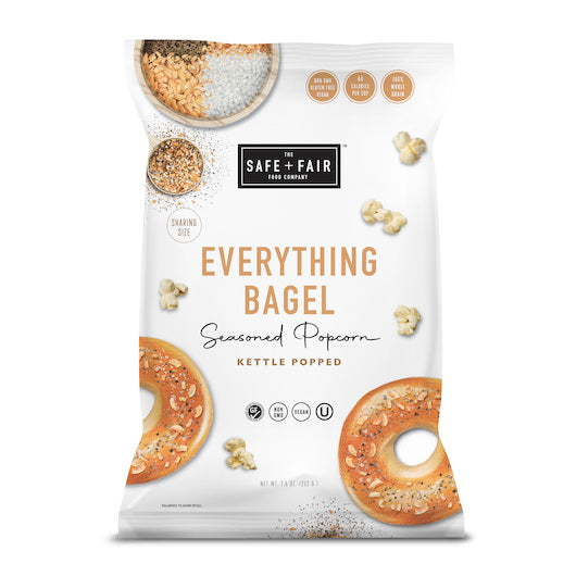 The Safe + Fair Company S+f Seasoned Popcorn Everything Bagel 1 Pound Each - 5 Per Case