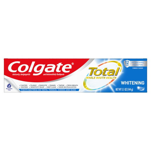 Colgate-palmolive Colgate Total Toothpaste Whitening Gel 4 - 6 - 5.1 Ounce