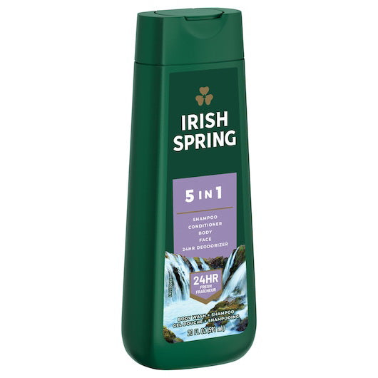 Colgate-palmolive Irish Spring 5-In-1 Sulfate Free Body Wash 4 - 20 Fo - 20 Fluid Ounce - 4 Per Case
