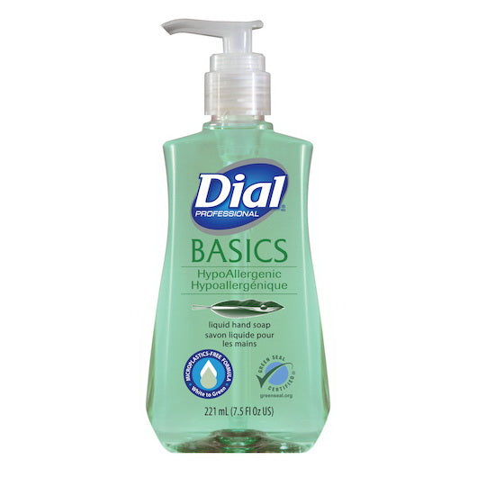 Dial Corporation Dial Pro Basics Liquid Hand Soap - 12/7.5 Ounce Pump