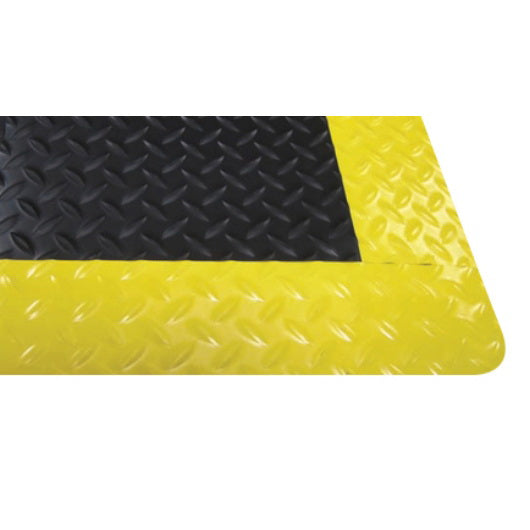 Cactus Mat Mfg. Co. Cactus Mat Floor Mat with Yellow Safety Edge 2 X 3 1 - 1 Cnt - 1 Count - 1 Per Case