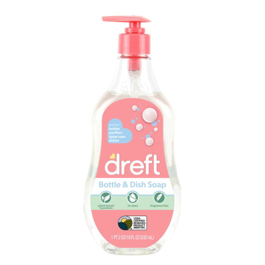 Nehemiah Dreft Dish & Bottle Soap 4 - 18 Fo - 18 Fluid Ounce - 4 Per Case