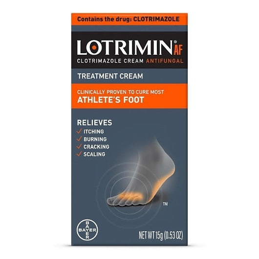 Bayer Lotrimin Af Cream 15 G Restage - 0.507 Fluid Ounce - 36 Per Case