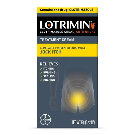 Bayer Lotrimin Af Ji Cream 12 G - 0.4 Fluid Ounce - 36 Per Case