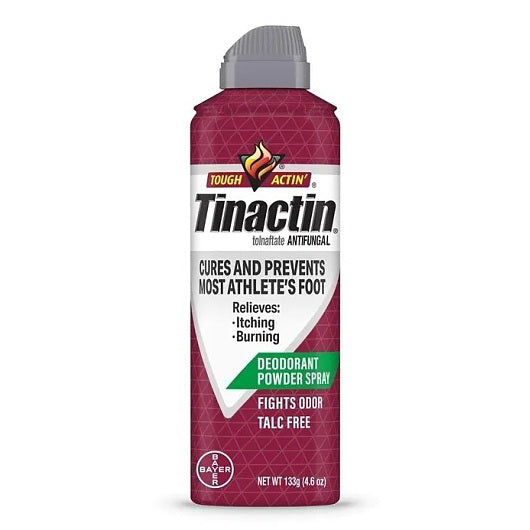 Bayer Tinactin Af Deo Pow Spray 133 G Fin - 4.6 Ounce - 36 Per Case