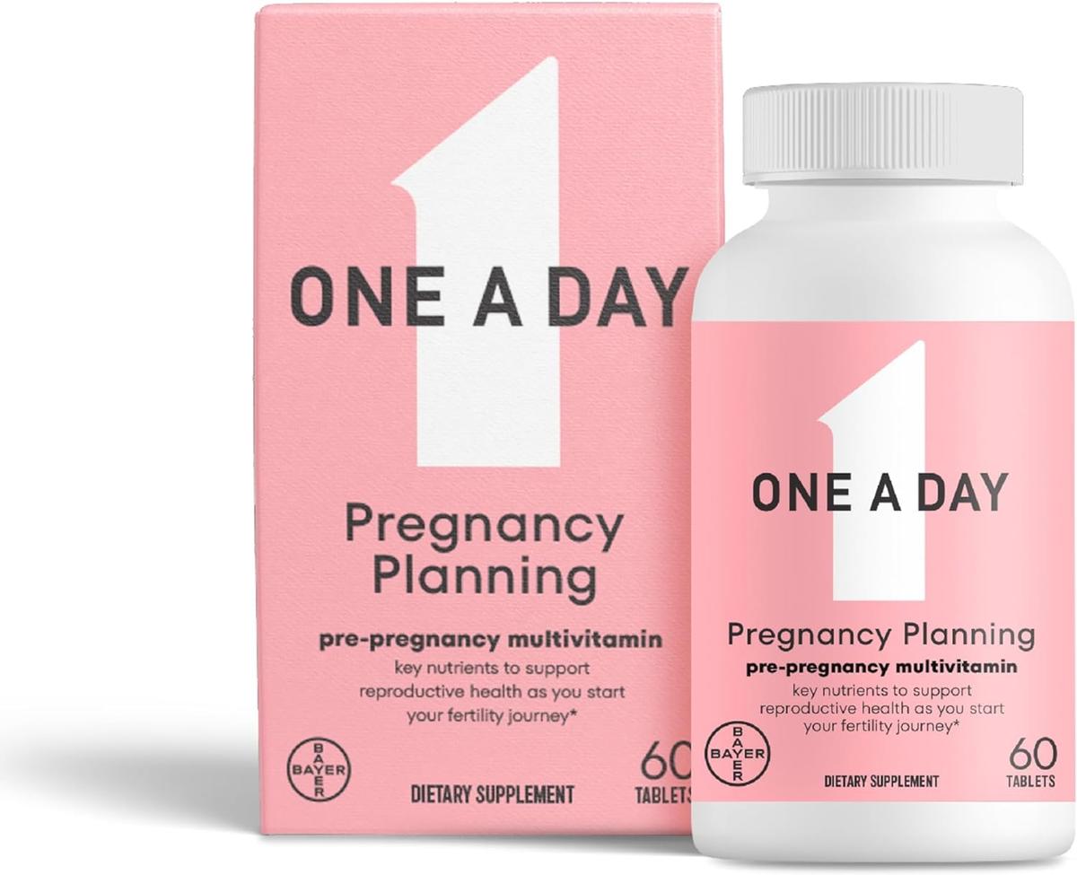 Bayer One-a-day Preconception 60 Count Bottles - Case of 24