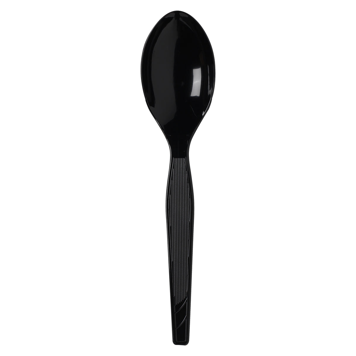 Dixie Products Dixie(r) Medium-weight Polystyrene Plastic Teaspoons By Gp Pro (georgia-pacific) Black 1 000 Spoon - 1000 Count - 1 Per Case