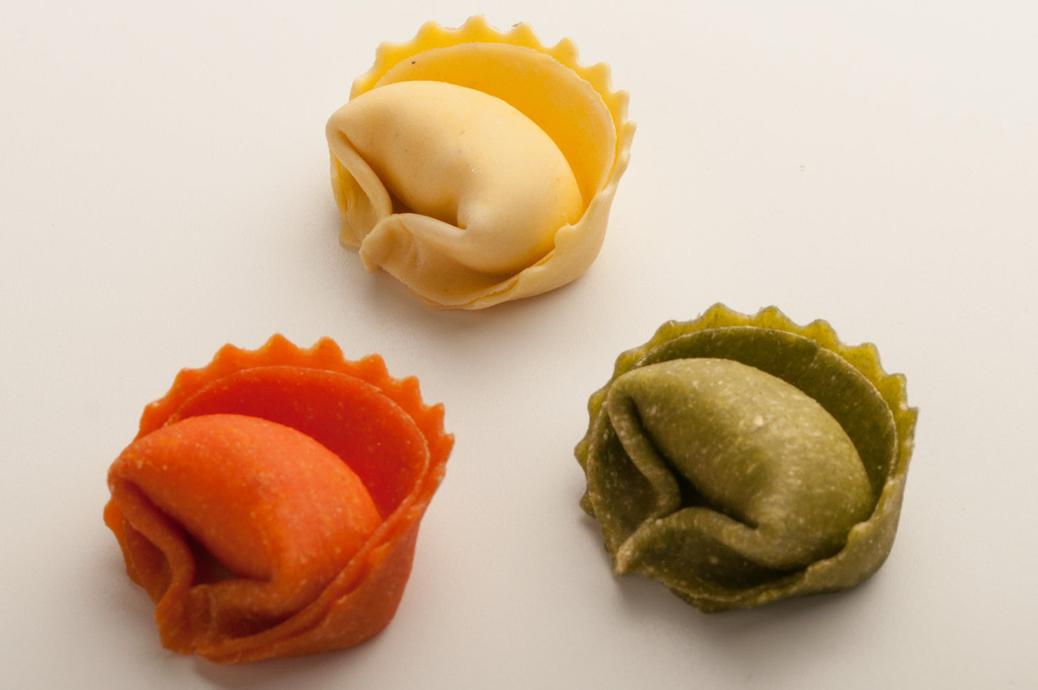Louisa Foods Tri Color Cheese Tortellini Pasta (approx Per Case) 5 Pound Each - 2 Per