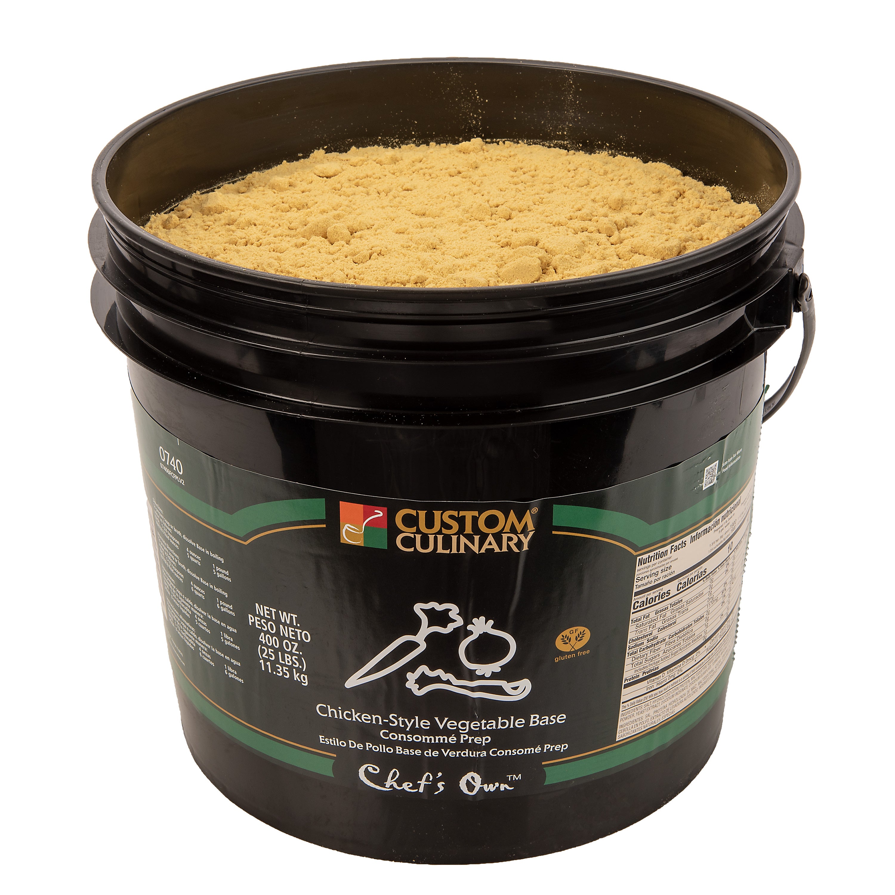 Chicken Style Vegetable Base 25 Pound Each - 1 Per Case