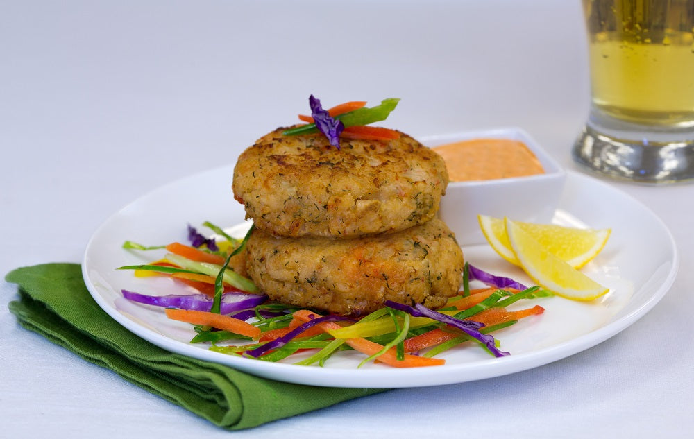 King & Price Gourmet Seafood Crab Cake 2.5 Pound Each - 4 Per Case