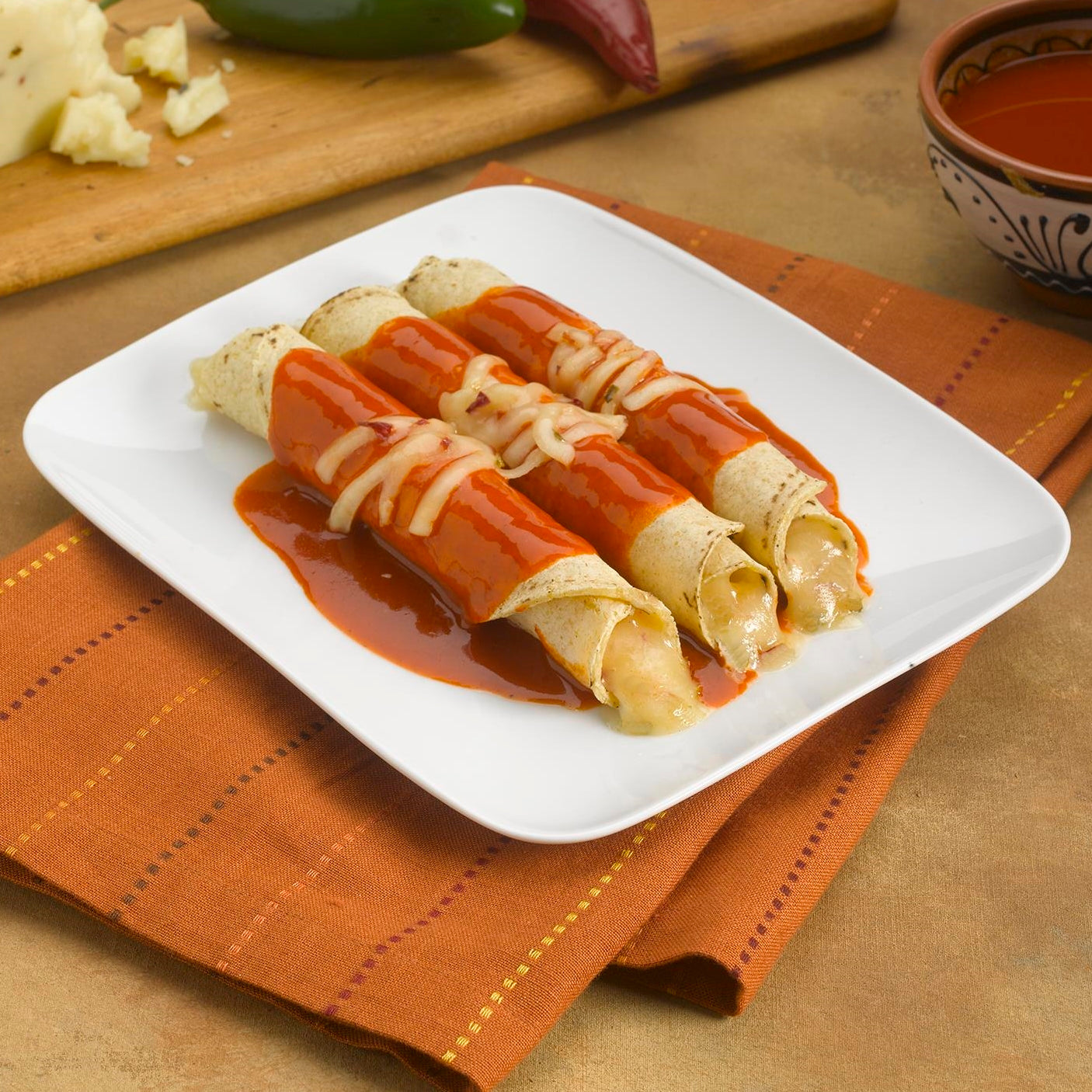 Cabo Real Three Cheese Enchilada 2.25 Ounce Size - 6400 Per Case