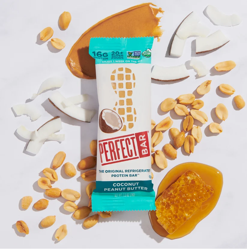 Perfect Bar Coconut Peanut Butter Master 2.5 Ounce Size - 16 Per Case