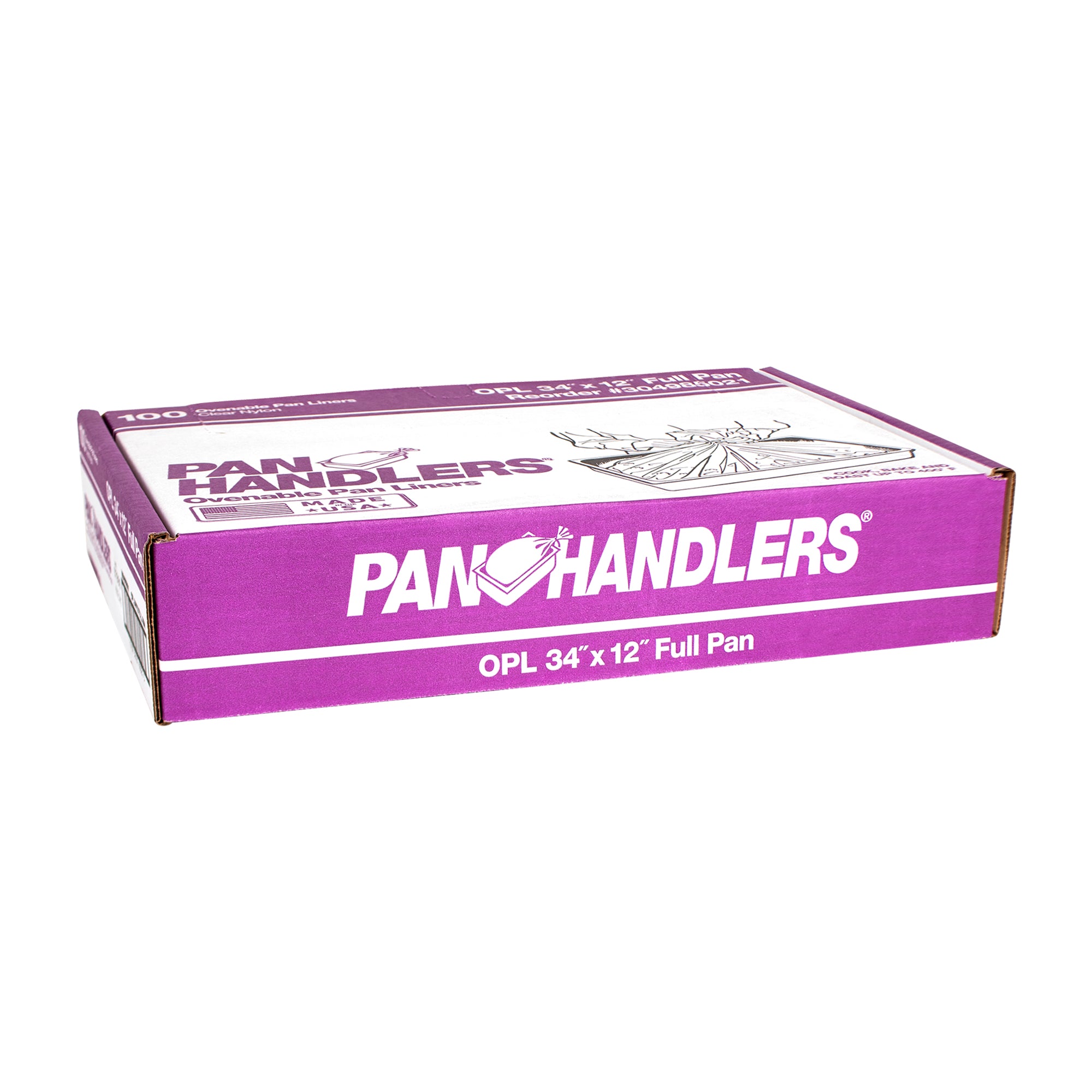 Panhandlers Four Inch Two Inch Full Size Degree Ovenable Pan Liner Ea 100 Each - 100 Per