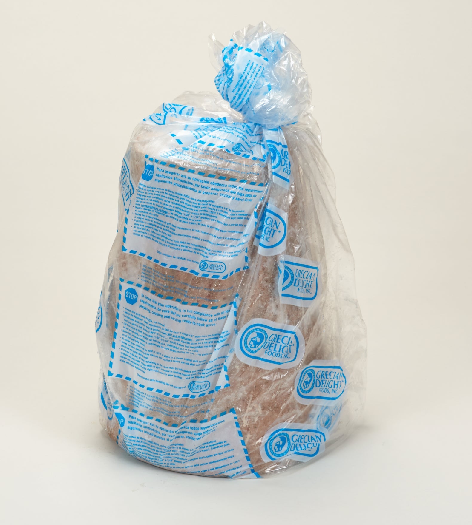 Chicago Style Medium Gyros Cones 20 Pound Each - 2 Per Case