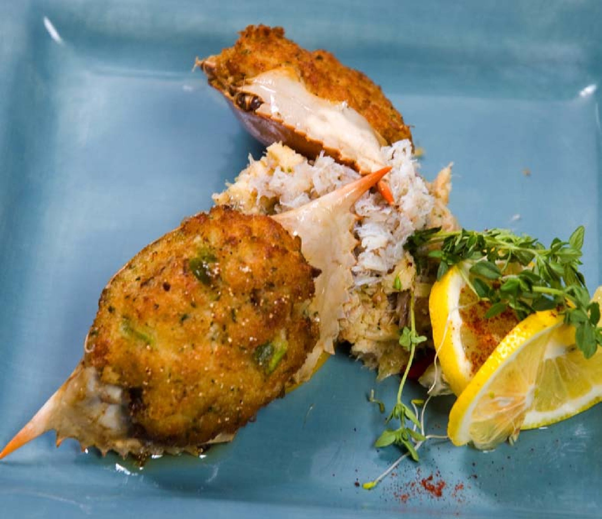 Crab Stuffed Raw Frozen 2.25 Pound Each - 6 Per Case