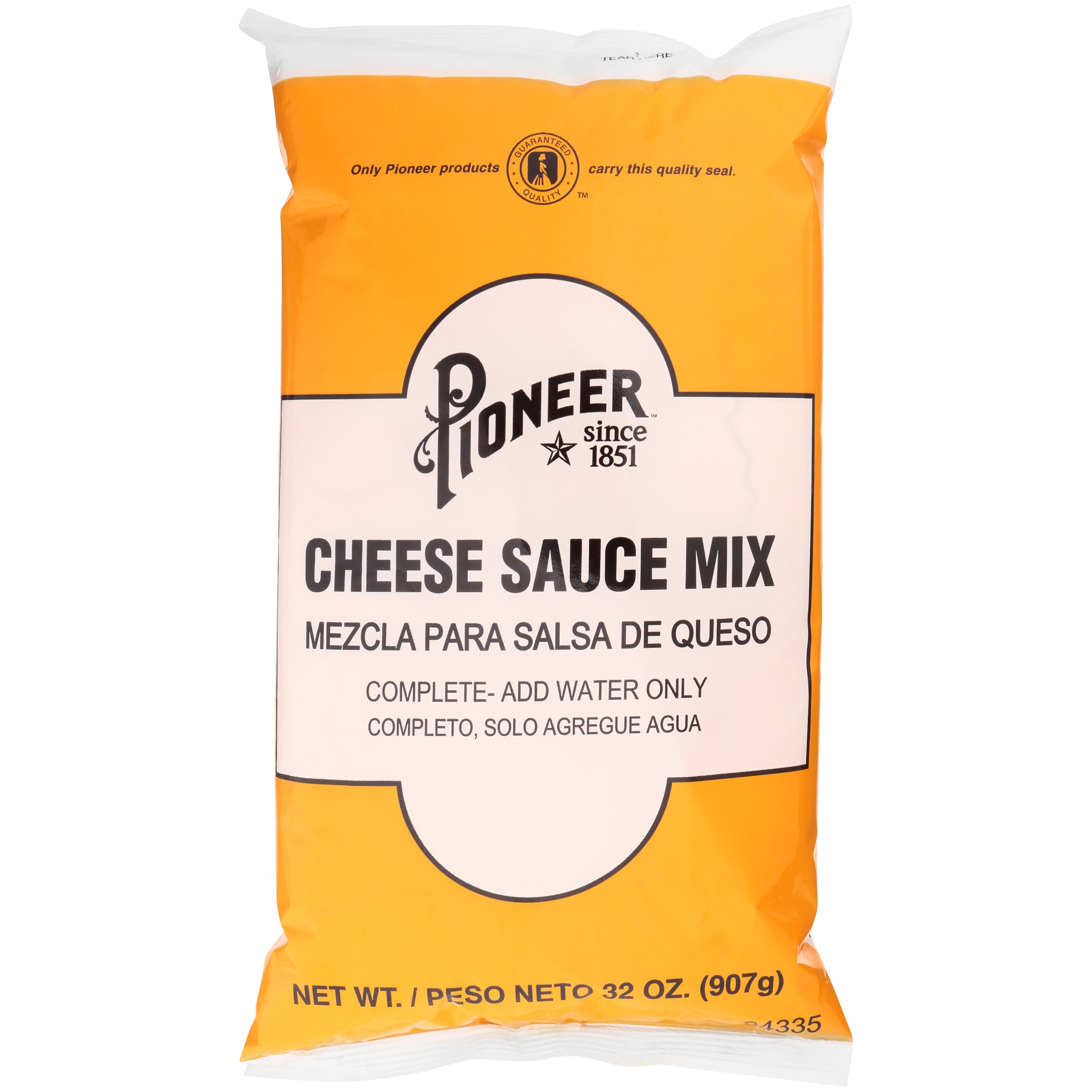 Pioneer Cheese Sauce Mix 32 Ounce Size - 8 Per Case
