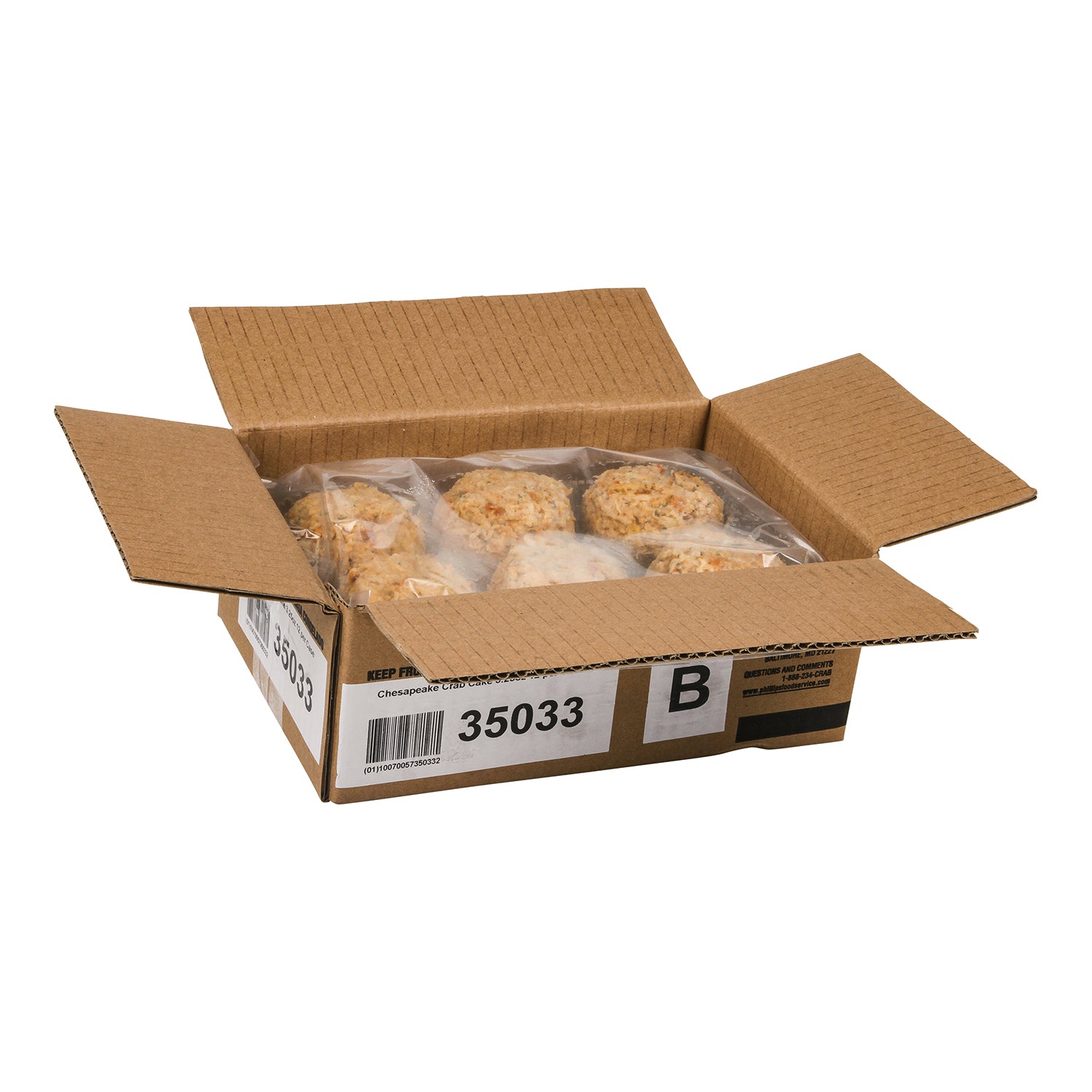 Chesapeake Crab Cakes 3.25 Ounce Size - 12 Per Case