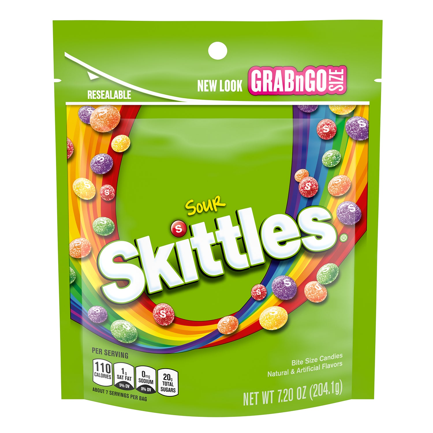 Skittles Sour Eaches Per Case 7.2 Ounce Size - 8 Per Case
