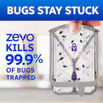 Zevo Flying Insect Trap Full Size Refill - 2 Refill Cartridges, 2 Count, 8 Per Case