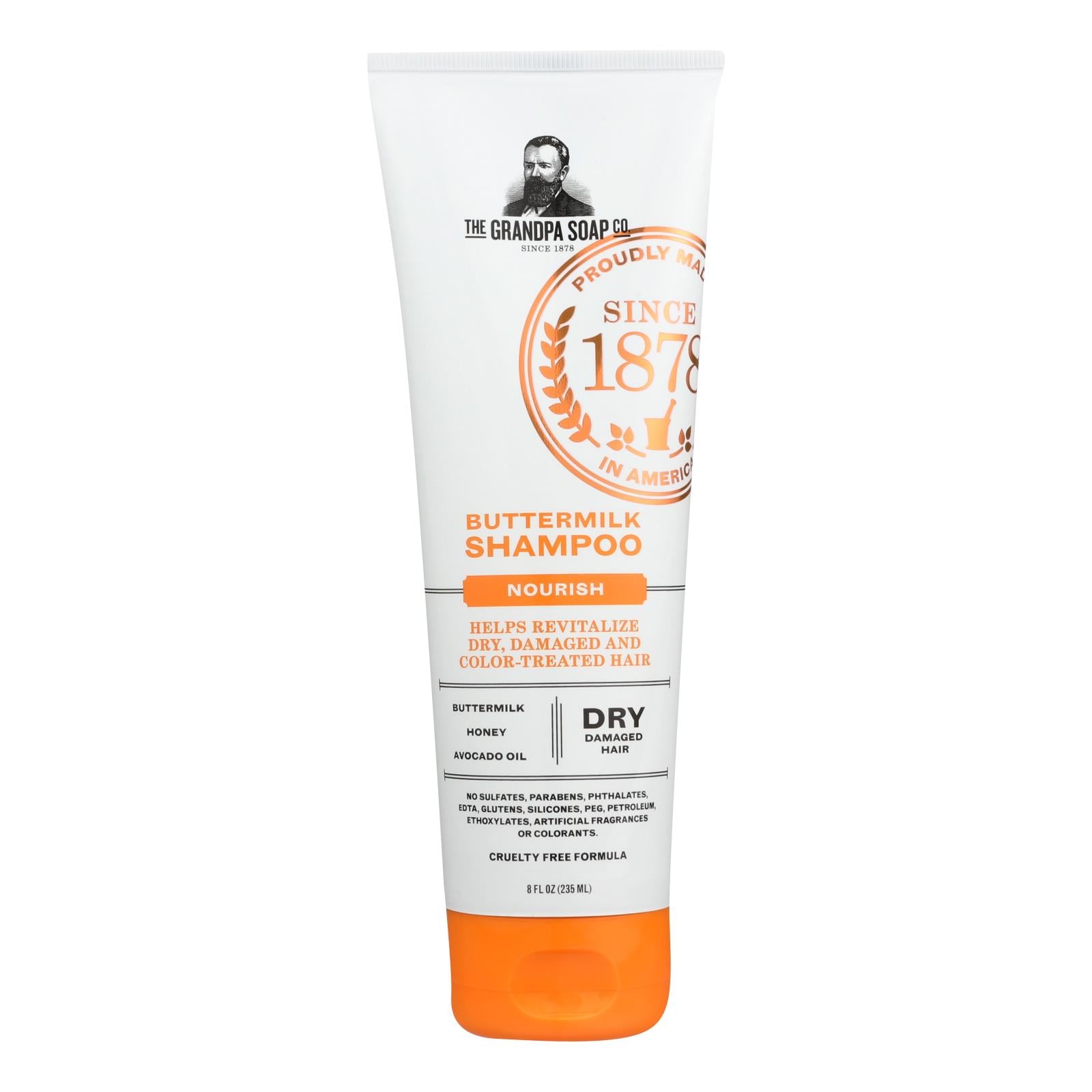 Grandpa Soap Shampoo - Buttermilk - 8 fl Ounce
