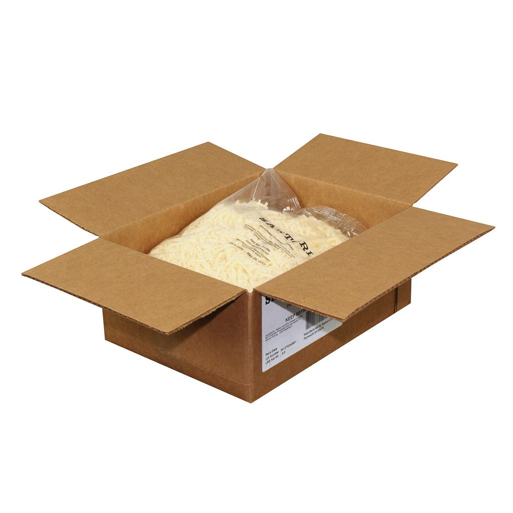Cheese Fontina Shred 4 Pound Each - 2 Per Case.