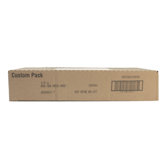 Nestle Professional Four Cheese Sauce 6 2.25 LB Size 13.5 Pound Each - 1 Per Case.