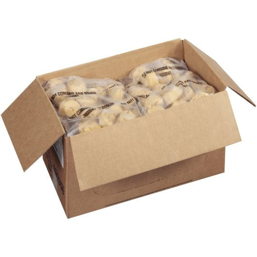 Nestle Professional Tollhouse Peanut Butter Cookie Dough 240 Count 22.5 Pound Each - 1 Per Case.