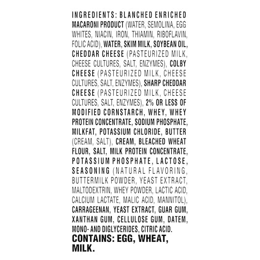 Stouffer's White Cheddar Macaroni & Cheese 4x4LB, 16 Pound Each - 1 Per Case.