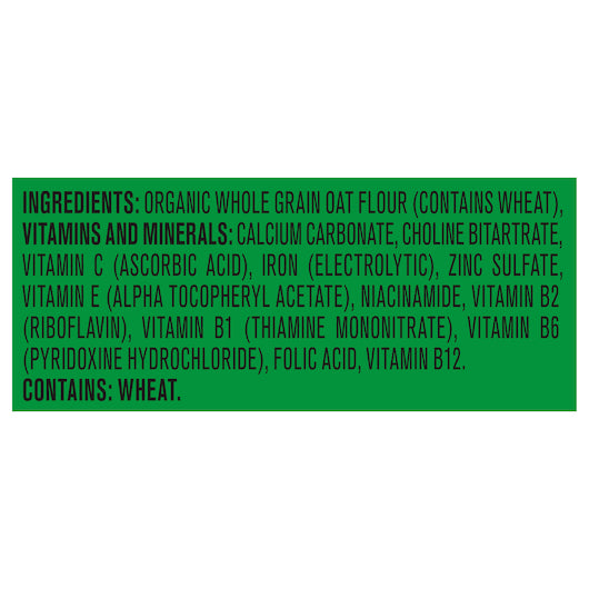 Gerber 1st Foods Organic Whole Grain Oatmeal Cereal Baby Food, 8 Ounce Size - 6 Per Case.