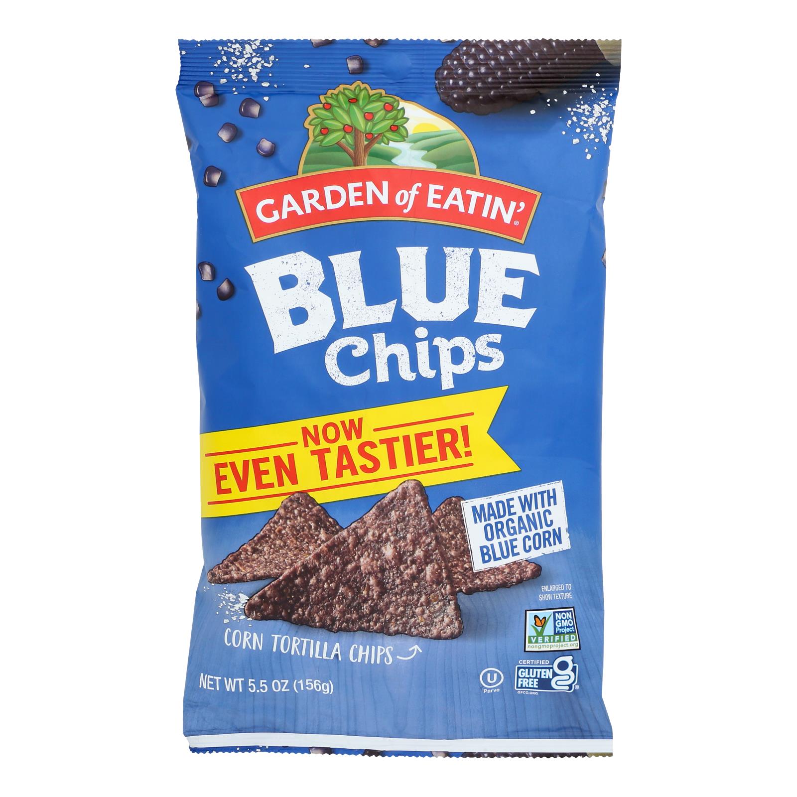 Garden Of Eatin' - Chip Blue Corn - Case of 12-5.5 Ounce