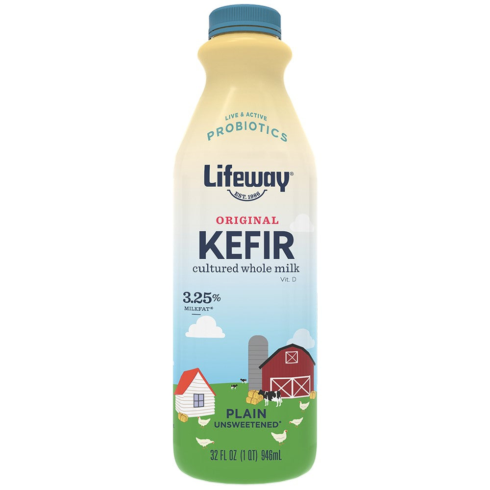 Original Plain Kefir 32 Fluid Ounce - 6 Per Case.