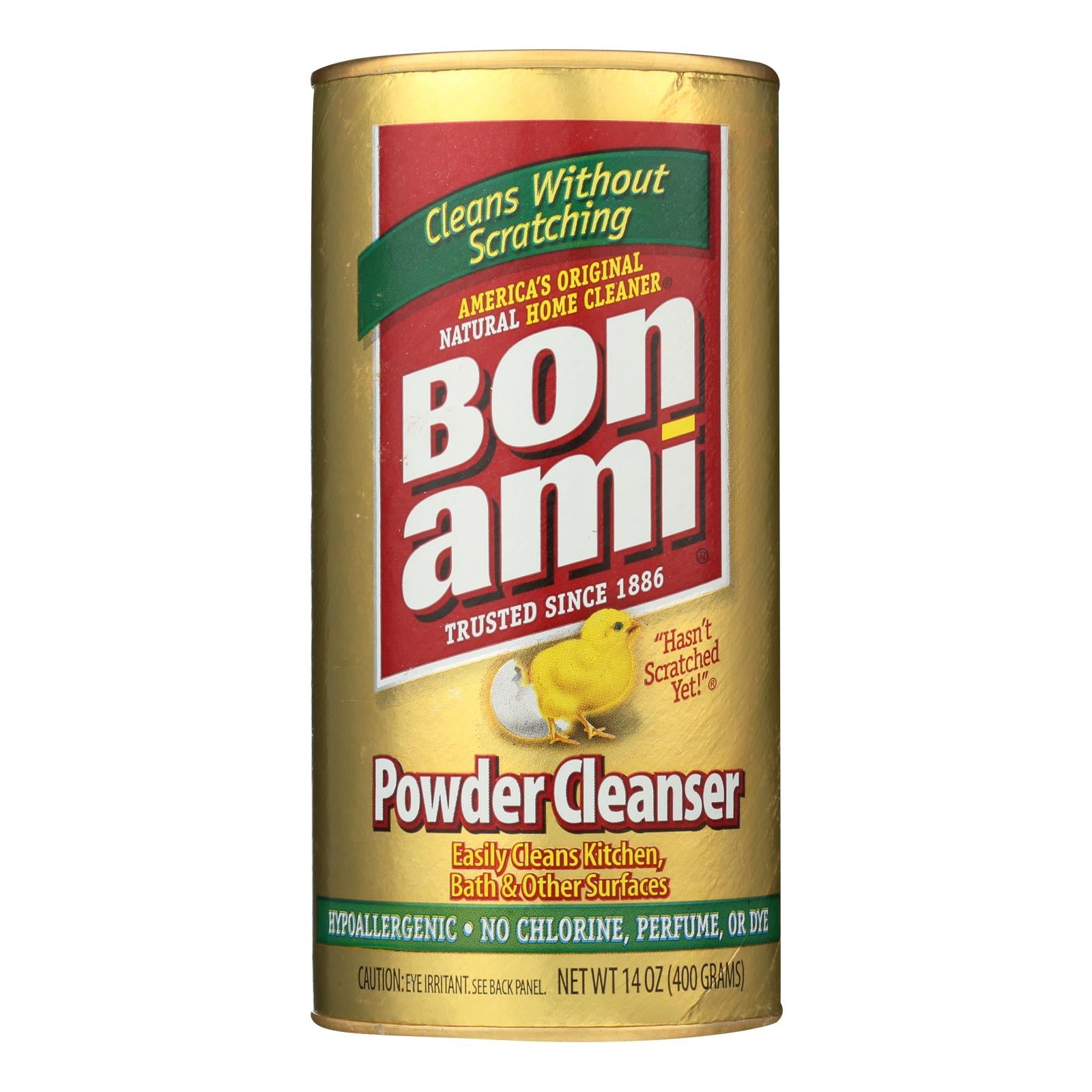 Bon Ami - Cleanser Powder Kitchen & Bath - Case of 24-14 Ounce