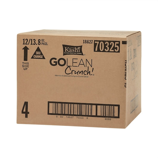 Kashi Go Lean Cereal Crunch 13.8 Ounce Size - 12 Per Case.