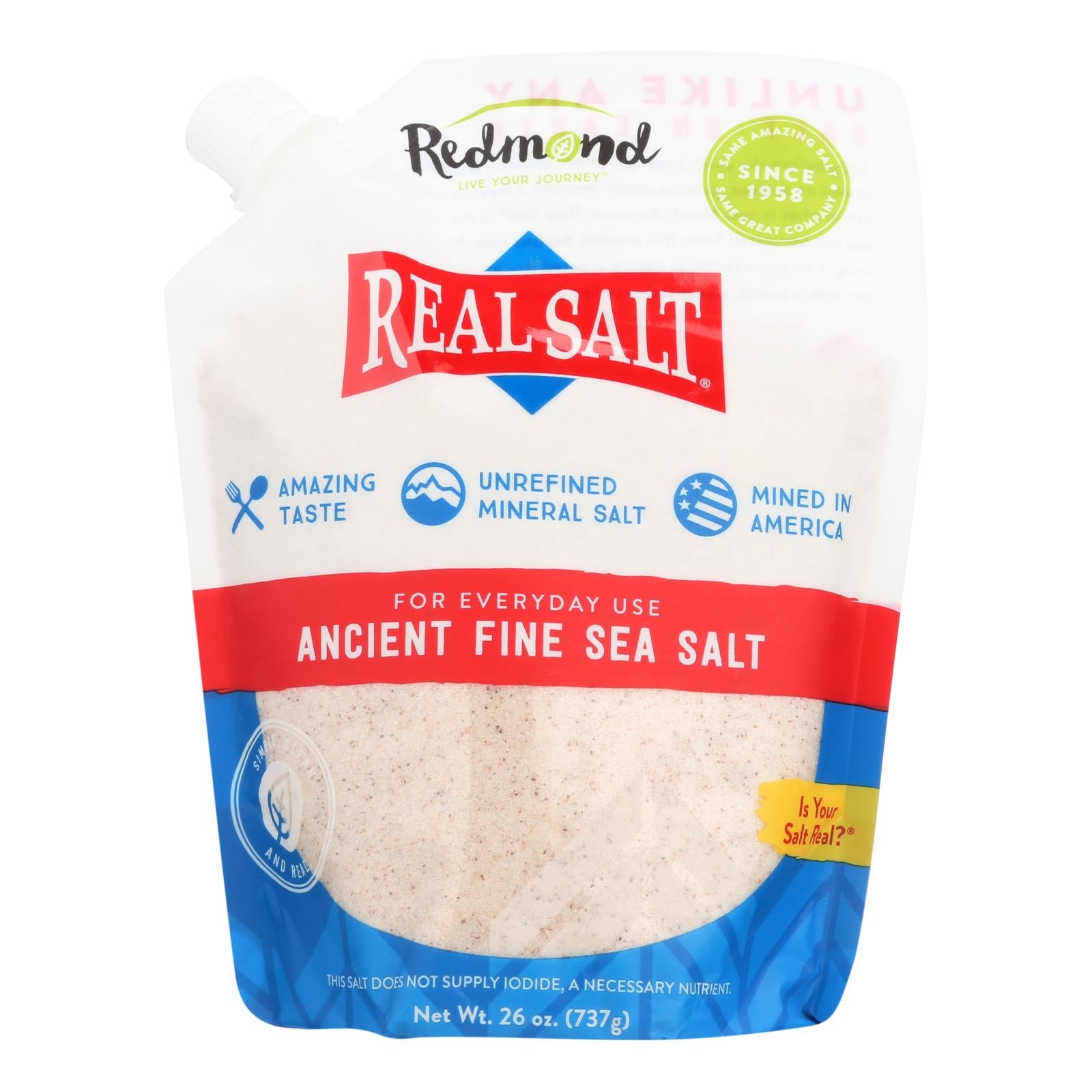 Our Real Salt - Case of 6 - 26 Ounce