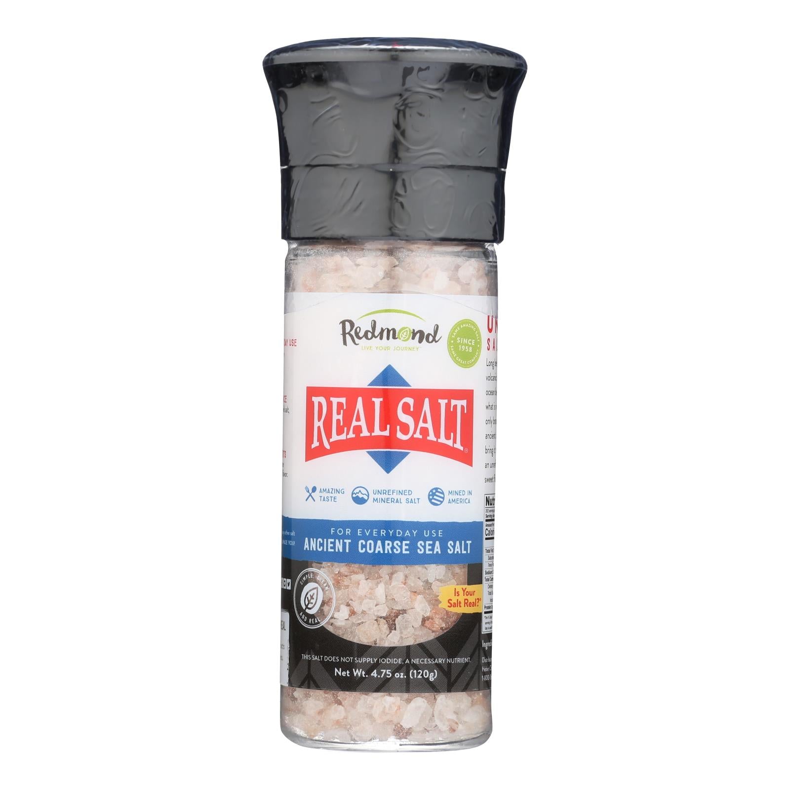 Redmond's Real Salt - Case of 6 - 4.75 Ounce