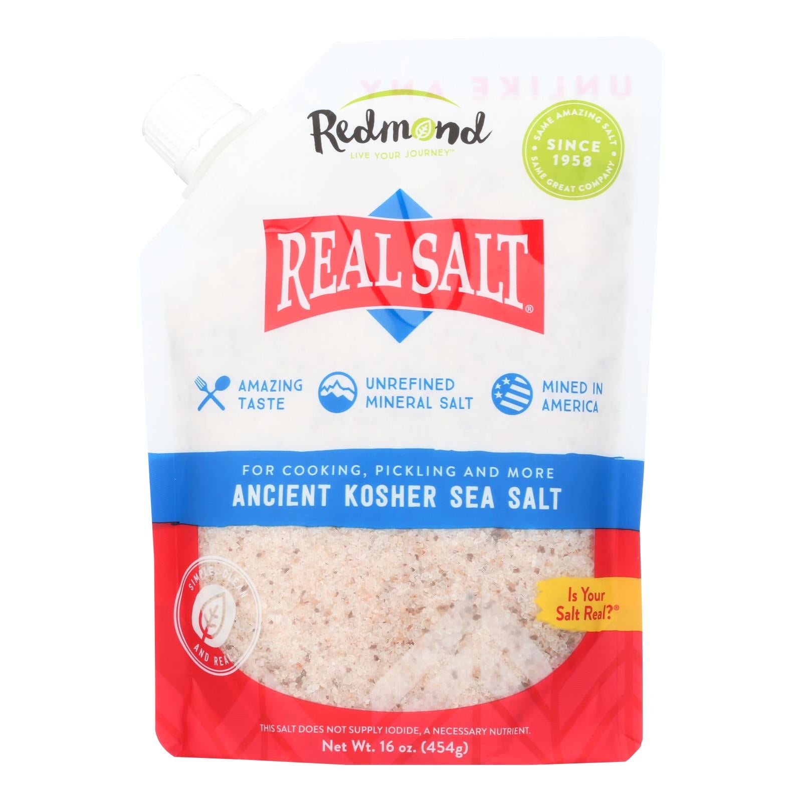 Redmond - Organic Season Salt - 8.25 oz