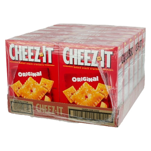Kellogg's Cheez-It Original Crackers, 12.4 Ounces- 12 Per Case.